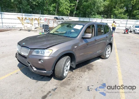 2011 BMW X3 xDrive28I из США, поврежденный, VIN 5UXWX5C52BL708664